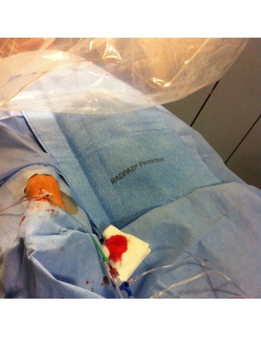RADPAD 5511 sterile x-ray protective field femoral access RADPAD 5511 sterile x-ray protective field femoral access