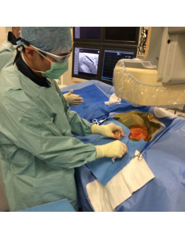 RADPAD 5400 sterile x-ray protective field left subclavian access RADPAD 5400 sterile x-ray protective field left subclavian access