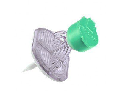 Mini spike withdrawal and injection spike for multidose vials