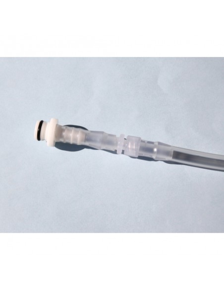 Tube set for colonography compatible with EZEM and VIMAP insufflators
