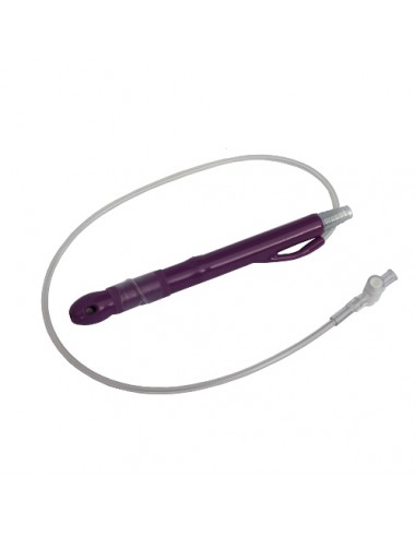 Rectal enema tip single contrast with balloon adult size