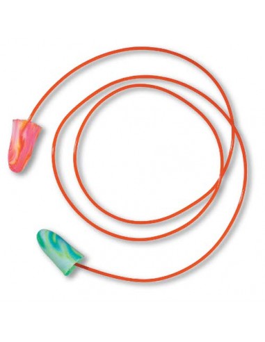Disposable earplugs spark plug 35dB with cord Disposable earplugs spark plug 35dB with cord