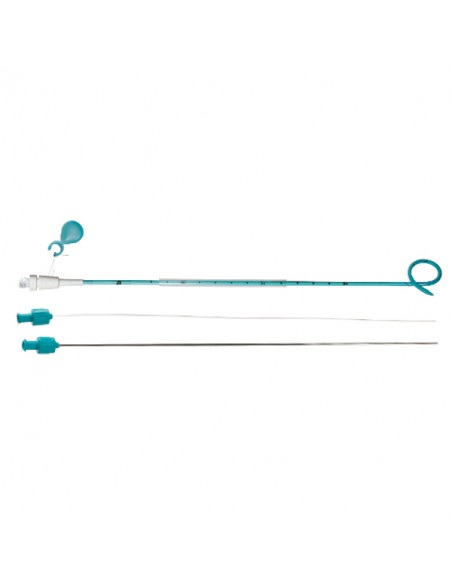 SKATER drainage catheter All Purpose 7Fx15cm locking and trocar 18G Accepts .035' guidewire (box 5)