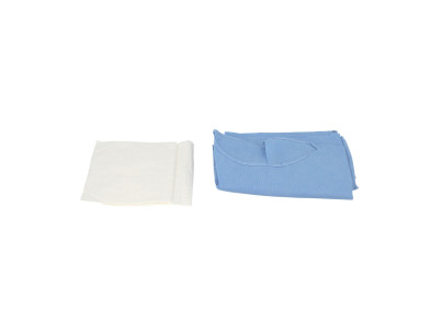 Short sterile surgical gown / Unit price per bag of 24 individual pouch