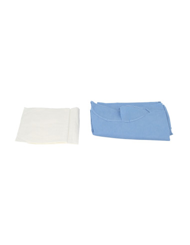 Short sterile surgical gown / Unit price per bag of 24 individual pouch