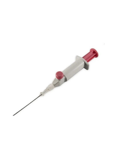 Aiguille Hepashot pour biopsie 20Gx10cm - bte de 10 Utilisation à une main Aiguille Hepashot pour biopsie 20Gx10cm - bte de 10 Utilisation à une main