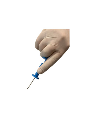Bone and bone marrow biopsy device 15G 30mm box of 10 Adjustable depth stop for sternal or paediatric application Bone and bone marrow biopsy device 15G 30mm box of 10 Adjustable depth stop for sternal or paediatric application