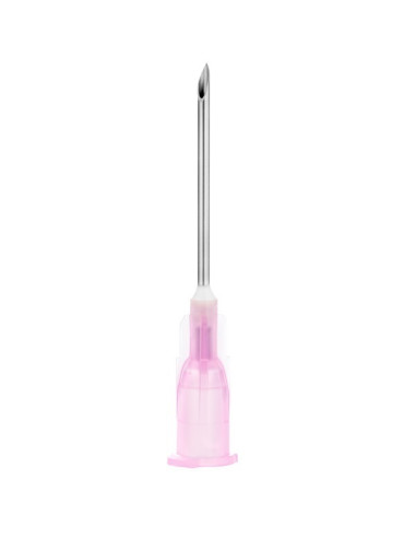 Aiguille Sol Millenium - 18G - 2" - 50mm (rose) Boite de 100 Aiguille Sol Millenium - 18G - 2" - 50mm (rose) Boite de 100