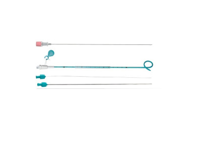 Nephrostomy kit 10F Amplatz 0,35x90cm dilat 6F 8F 10F cath 10Fx35cm Non locking (Box of 5)