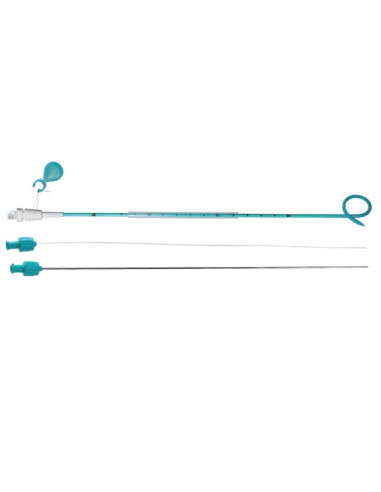 Kit néphrostomie 8F guide accès nitinol ,018 (bte de 5) dilat co-axial+dilat /verrouillable