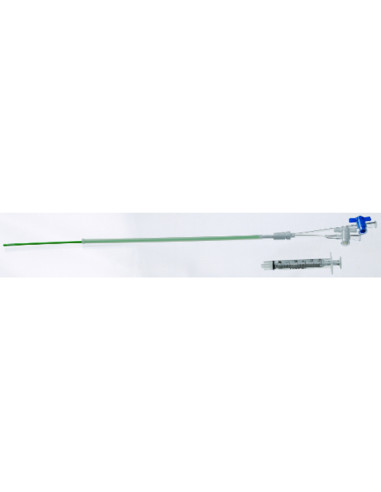 Hysterosalpingography HSG catheter 7F x 40cm - latex free balloon Sterile - disposable - box of 10