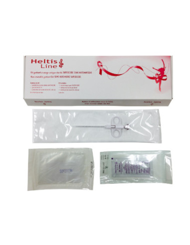 Breast biopsy patient kit semi automatic SUPERCORE 16G 9cm WITH GEL AND PROBE COVER STERILE