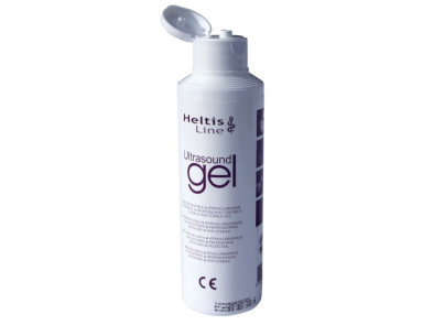 Gel échographie non stérile flacon 250ml HELTIS LINE carton de 25 Sans paraben