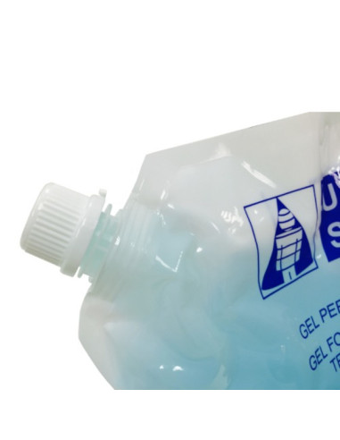 Modul Diagram ultrasound gel transparent box 2 soft pouch 5L Non sterile 2x5L + 1 empty bottle 260ml Modul Diagram ultrasound gel transparent box 2 soft pouch 5L Non sterile 2x5L + 1 empty bottle 260ml