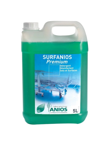 SURFANIOS PREMIUM SFHH disinfectant detergent - 5L Canister Floor and surfaces SURFANIOS PREMIUM SFHH disinfectant detergent - 5L Canister Floor and surfaces
